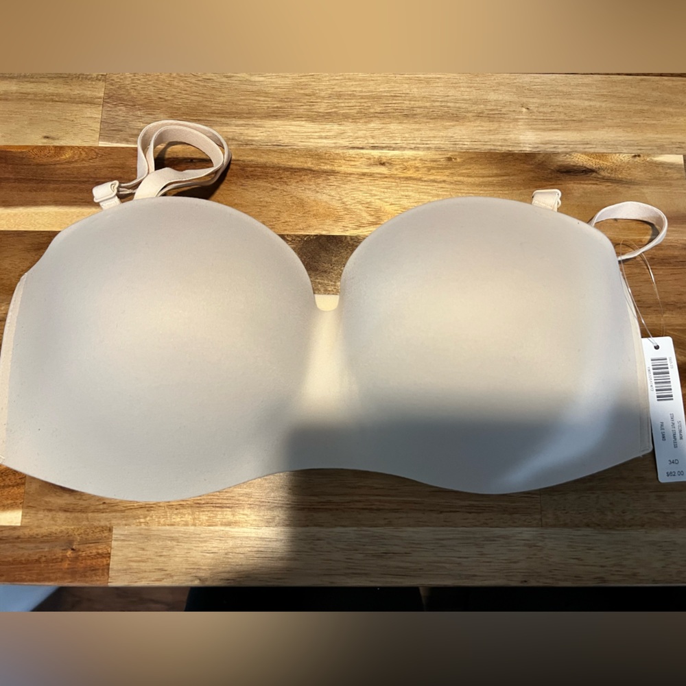 Soma nude strapless no wire bra NEW